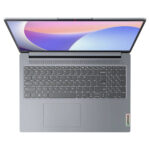 لپ‌تاپ لنوو مدل IdeaPad Slim 3 15IRU8 با پردازنده Core i3-1315U، رم LPDDR5 8GB با فرکانس 4800MHz، حافظه SSD با ظرفیت 256GB، نمایشگر 15.6 اینچ TN با وضوح Full HD